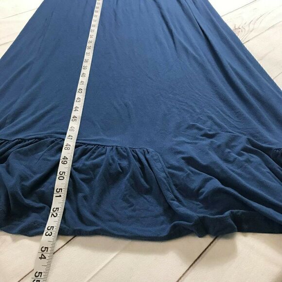 Dote Womens Blue Sleeveless Maxi Dress Size Small - Picture 7 of 7